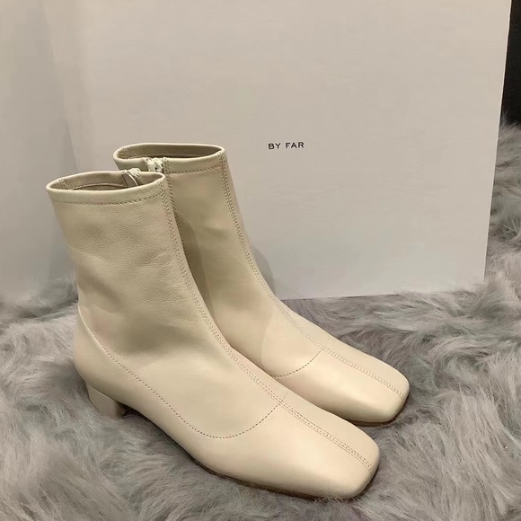 By Far White Este Boots - Picture 1 of 3